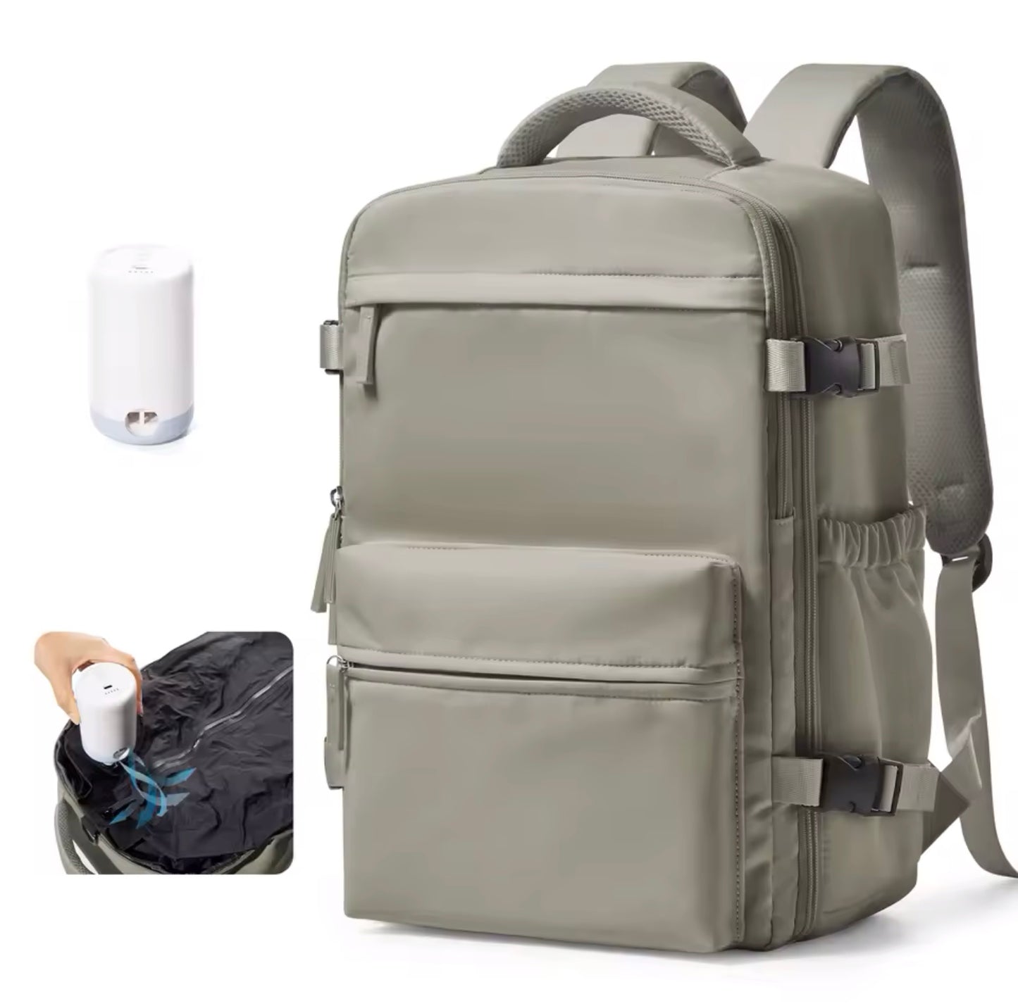 Vacuum Compression Backpack - Khaki