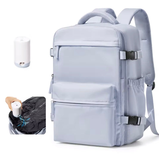 Vacuum Compression Backpack - Light Lilac