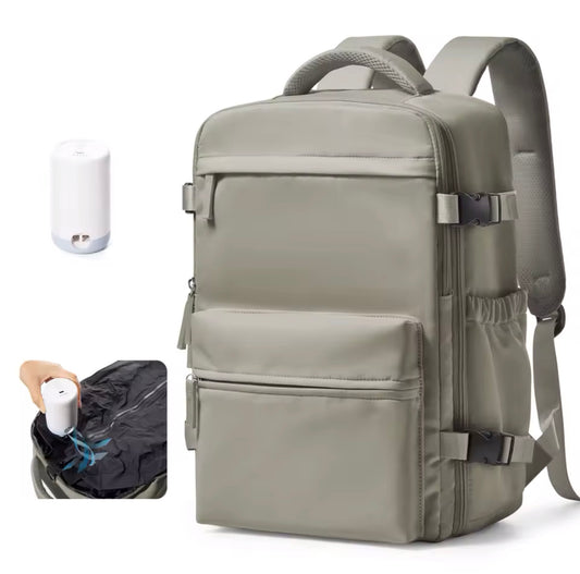 Vacuum Compression Backpack - Khaki